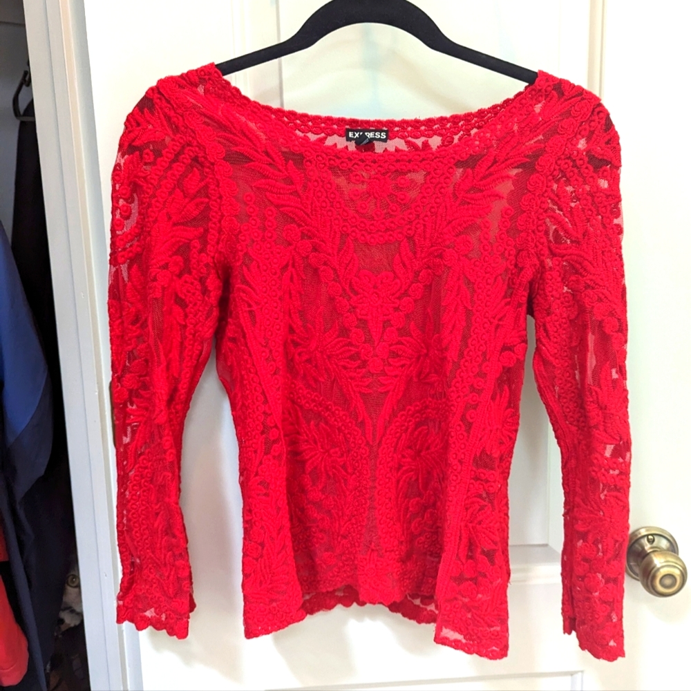 Stunning Lace EXPRESS Top
